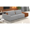 Ver imagem 6 de Sofá Ilha 2 Lugares Living 272cm Modulado Lary Veludo K01 Cor Cinza