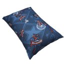 Ver imagem 2 de Fronha Portallar Malha Disney Marvel Avengers Estampada Capitão América 48cmx68cm Azul