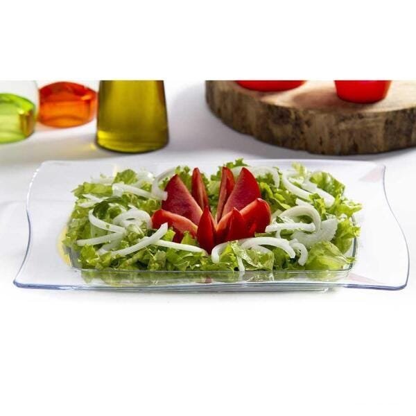 Saladeira Moove Rasa Vemplast M 1L Tropical Preta - 2