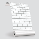 Ver imagem 4 de Papel de Parede Adesivo Metro White Industrial Lavável Fosco 3m