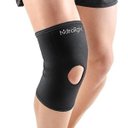 Ver imagem 1 de Joelheira Articulada Ortopédica Orifício Esporte Neoprene Gg