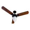 Ver imagem 5 de 5 Un. Plafon Fixador Globo Pera Master Ventilador de Teto Preto