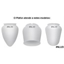 Ver imagem 4 de 5 Un. Plafon Fixador Globo Pera Master Ventilador de Teto Preto