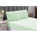 Ver imagem 1 de Jogo De Lençol Com Elástico Casal Queen 100% Algodão Verde