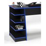 Mesa Mesinha Gamer Pc Computadtor Trabalho Azul ou Vermelho - 4