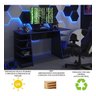 Mesa Mesinha Gamer Pc Computadtor Trabalho Azul ou Vermelho - 6