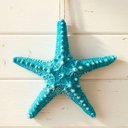 Ver imagem 4 de Estrela do Mar Enfeite em Resina Casa Praia 16cm Kit 2pçs