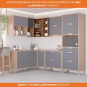 Ver imagem 5 de Armário Aéreo de Cozinha 100%mdf 92x52cm de Canto com 5 Nichos Estela Mgm Móveis Freijó
