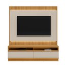 Ver imagem 2 de Painel Tv 70" Sala 180cm Denver com Rack Bancada Tauari/off White L04 - D'Rossi