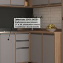 Ver imagem 6 de Cozinha Completa 8 Peças com Espaço para Micro-ondas 365cm Isa Luciane Móveis