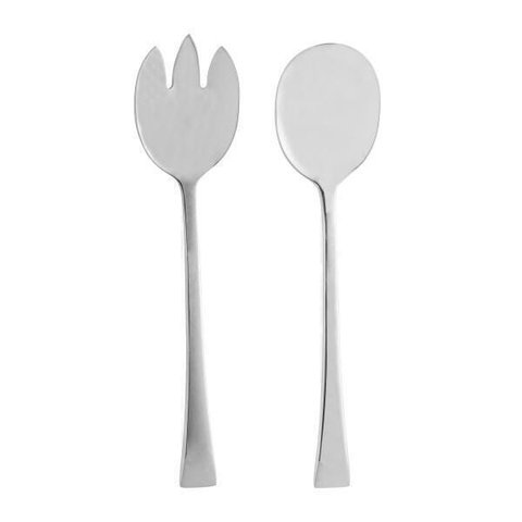 Conjunto 2 Peças Colher E Garfo Aço Inox Berna - Wolff