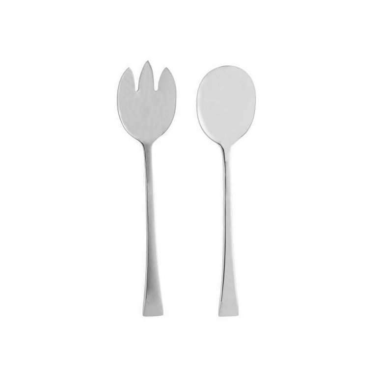 Conjunto 2 Peças Colher E Garfo Aço Inox Berna - Wolff
