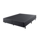 Ver imagem 3 de Cama Box Casal 138x188 Linho Cinza com Colchão Mola Ensacada