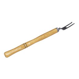 Conjunto Garfo E Faca Multiuso Em Aço Inox E Madeira Qualinox - 4