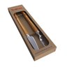 Conjunto Garfo E Faca Multiuso Em Aço Inox E Madeira Qualinox - 1