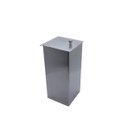 Ver imagem 1 de Lixeira Inox Escovado Para Banheiro 13x13x28cm