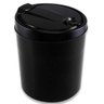 Lixeira Para Pia E Banheiro 3 Litros Preta Tampa Click - 1