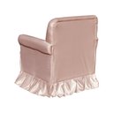 Ver imagem 3 de Poltrona Laura Amamentação Balanço Mais Puff - Quarto Bebê Amamentação - Veludo - Estopar Laura Mais