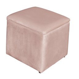 Poltrona Laura Amamentação Balanço Mais Puff - Quarto Bebê Amamentação - Veludo - Estopar Laura Mais - 6