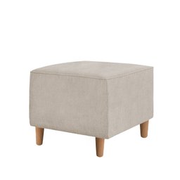 Kit Amamentação Poltrona + Puff + Almofada Julia Suede Bege Inova Decorações - 5