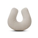 Ver imagem 6 de Kit Amamentação Poltrona + Puff + Almofada Julia Suede Bege Inova Decorações