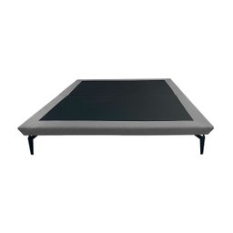 Estrutura para Cama Japonesa Toquio Casal Linho Cinza - 4