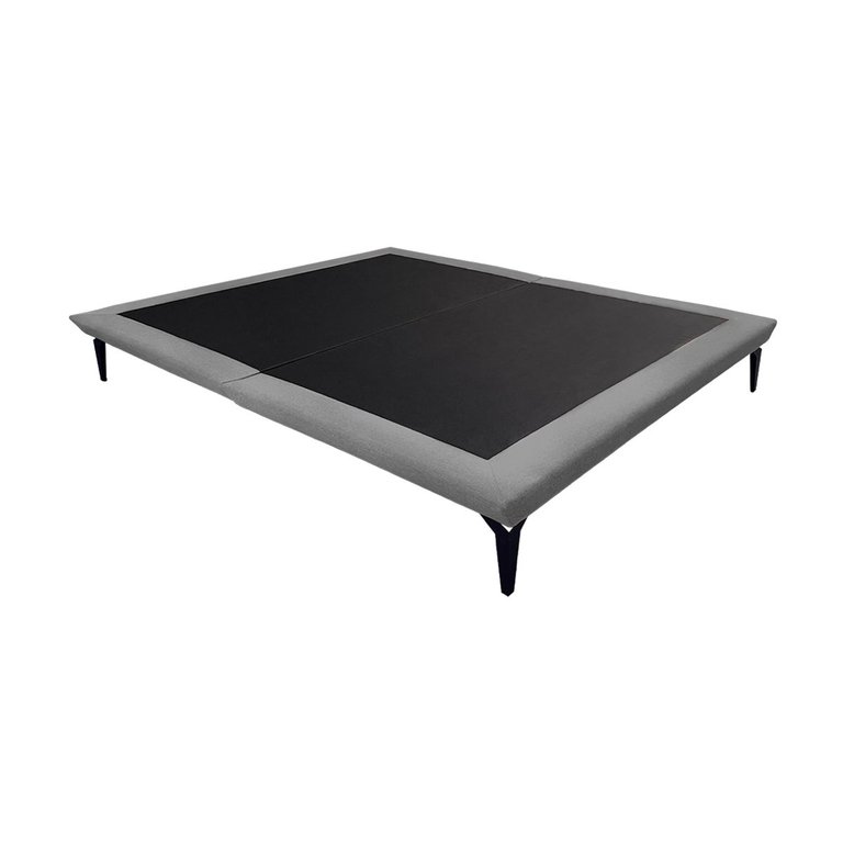 Estrutura para Cama Japonesa Toquio Casal Linho Cinza Estrutura para Cama Japonesa Toquio Casal Linho Cinza