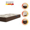 Ver imagem 3 de Colchão Solteiro UMAFLEX Umaflex D33 Marquês 88x188x19 - Suporta Até 90kg Por Pessoa