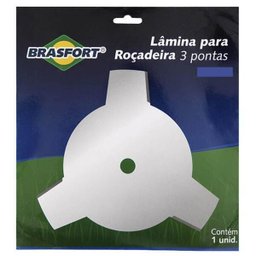 Lâmina 3 Pontas 1 Pol. 25,4Mm Para Roçadeira - Brasfort - 2