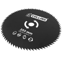 Lâmina Para Roçadeira Aço Temperado 80 Dentes Collins - 3