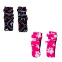 Ver imagem 1 de Kit 2 Sapatos Para Cachorro - Preto E Rosa Gg