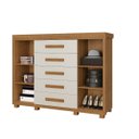 Ver imagem 3 de Cômoda Grande Reforçada Havana com Gavetas Fundas Fenix