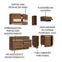 Ver imagem 5 de Armário de Cozinha Completa 220cm Rustic Parma Madesa 02