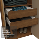 Ver mais imagens de Guarda-roupa Casal 6 Portas Batentes com Espelho Venus Madesa