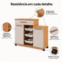 Ver imagem 7 de Fruteira 2 Portas 1 Gaveta 3 Cestos Teresina Espresso Móveis