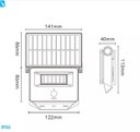 Ver imagem 2 de Refletor LED Play Solar 30W IP66 6.500k - Preto Refletor LED Play Solar 30W IP66 6.500k