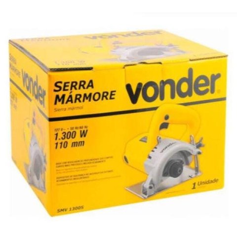 Serra Mármore Smv1450 S/Disco 127V - Vonder