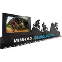 Ver imagem 2 de Porta Medalha M Bike Com Porta Retrato Para Até 100 Medalhas