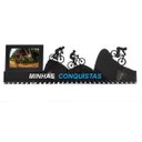 Ver imagem 1 de Porta Medalha M Bike Com Porta Retrato Para Até 100 Medalhas