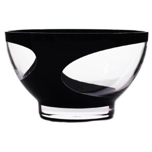 Saladeira Em Acrílico Preto 4 Litros