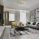 Ver imagem 6 de Plafon de Sobrepor Luz 3 Cores 45x40 em Alumínio Bivolt Led