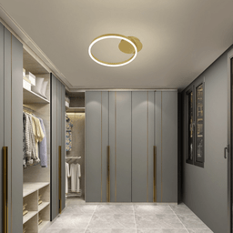 Plafon de Sobrepor Luz 3 Cores 45x40 em Alumínio Bivolt Led - 11