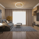 Ver imagem 3 de Plafon de Sobrepor Luz 3 Cores 45x40 em Alumínio Bivolt Led