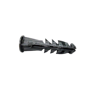 Bucha Plastica Sem Parafuso Com Aba Anel 8mm C/ 1000 Unid