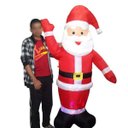 Ver imagem 6 de Papai Noel Inflavel Natal Grande 1.90m Decoração Natalina