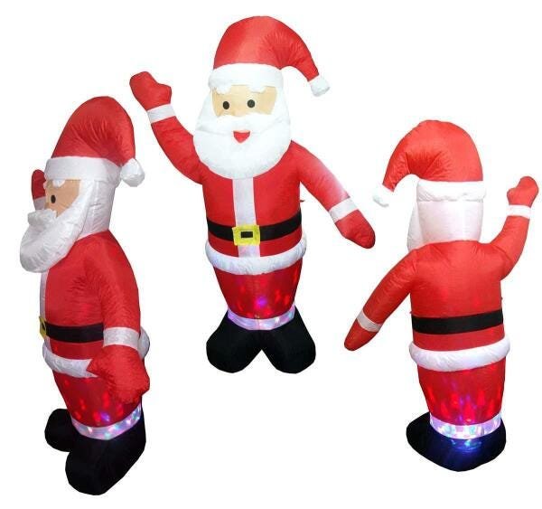 Papai Noel Inflavel Natal Grande 1.90M Decoração Natalina - 1