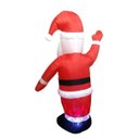 Ver imagem 2 de Papai Noel Inflavel Natal Grande 1.90m Decoração Natalina