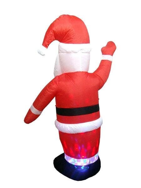 Papai Noel Inflavel Natal Grande 1.90M Decoração Natalina - 2