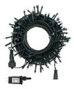 Ver imagem 1 de Kit 5 Cordão 300 Leds C/ Função 30m Morno Fio Verde 31V
