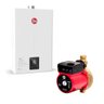 Kit Aquecedor 12 Litros Bivolt + Bomba 120w Rheem - Gn - 220v - 5